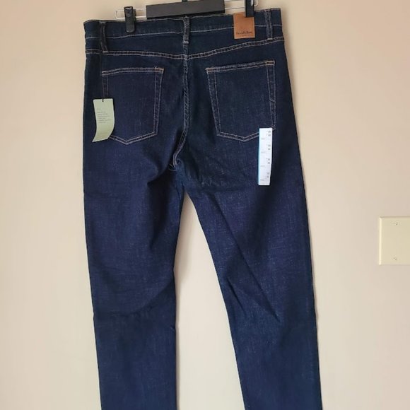 Goodfellow Men's Jeans   Athletic Fit Stretch Denim Total Flex, Hemphrey - Picture 2 of 5